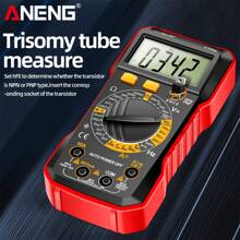 ANENG SZ304 Digital Multimeter AC Voltmeter Ammeter Non-Contact Voltage Detector Electric Current Tester Hz Diode Capacitor - Multicolor - View 9