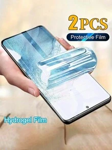 2pcs HD Hydrogel Film Screen Protector For OnePlus 12, Soft Full Coverage Gel Film For OnePlus 12R [Not Tempered Glass] - Clear - View 9