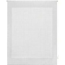Ecommerc3 Store roulant translucide de taille 100x250 - Store roulant à carreaux beige - Gris - Voir 1