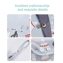 婴儿尿布收纳袋，便携式婴儿尿布收纳袋，用于放置尿布/湿巾