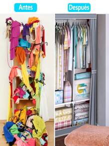Portable Closets - Grau - Übersicht 4