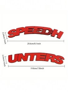 Tire Stickers  Tire Lettering Sticker Tyre Sticker 16 Piece For 4 Tire (Accessories And Glue Not Included) - one-size - View 2