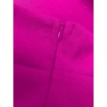 Pantalon pata de elefante colores lisos - Rosa Fucsia - Ver 2