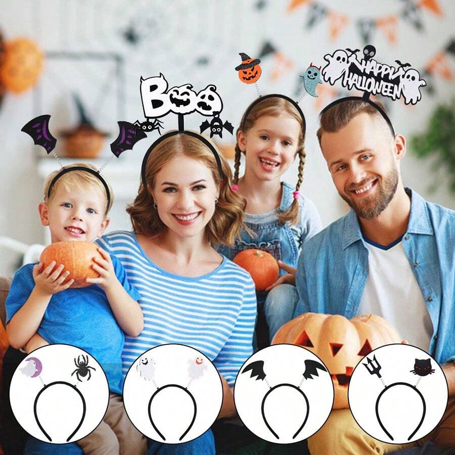 1 cái Halloween Headband Trang Trí Vui Prop Cho Bên Halloween Và Hình Ảnh Trang Trí Halloween - Nhiều màu - Xem 1