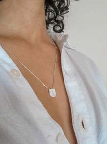 Fine Pendant Necklaces - Bạc - Xem 5