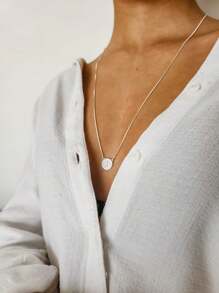 Fine Pendant Necklaces - Bạc - Xem 2