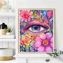 1入組油畫數字繪畫套件，適用於初學者及成人，無框成人數字繪畫套件，實踐成人繪畫夢想，適用於女性嗜好，成人數字繪畫，適用於生日，感恩節，聖誕節等節日送給母親，祖母，鄰居，朋友，家庭裝飾套件 - 數位油畫 - 查看 5