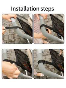 1pc Kids Stroller Net Bag, Baby Carriage Storage Hanging Basket