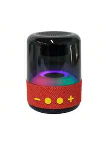 Bocina Bluetooth Portátil Lampara LED 360° RGB OUTLET - Multicolor - Ver 4