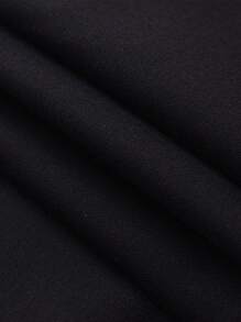 8 Piece Boys Tuxedo Set, Includes Tailcoat, Formal Suit, Pageboy Outfit, Wedding Suit Jacket, Vest, Pants And Tie, Black, Size 8 - Black - View 8