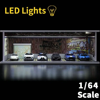 1/64 Scale Acrylic Display Case For Car Models, Dustproof Box