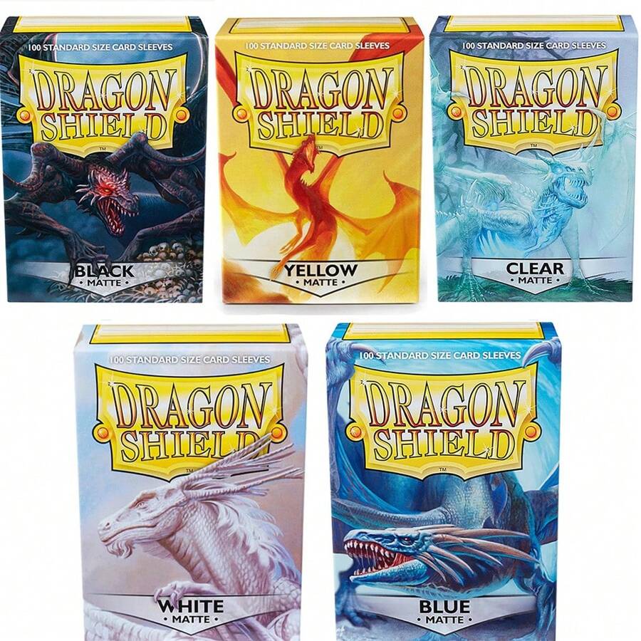 100 PCS/BOX Colorful Matte Cards Sleeves 68✖94mm Card Covers  Protector For MTG/ PKM Board Games - Multicolor - View 1