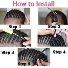 16 Strands/ Pack French Curl Crochet Braids 24 Inch 3 Packs Goddess Box Braids Crochet Hair For Women Pre Looped Crochet Box Braids With Curly Ends Synthetic French Curly Braiding Hair Extensions (3 Packs,1B/BUG) - Red Ombre - View 7