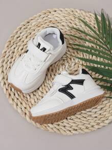 幼儿运动鞋，1-3岁，钩环跑鞋，儿童轻便休闲鞋，儿童时尚运动鞋 - 黑色 - 查看 3