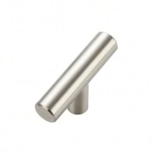 1pc Modern Furniture Handles, Stainless Steel T Bar Handles, Knobs For Furniture Cabinet Knobs And Handles Pull For Cupboard Door - Multicolor - View 10