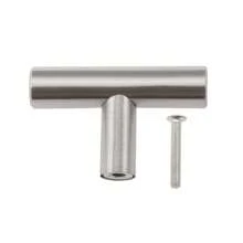 1pc Modern Furniture Handles, Stainless Steel T Bar Handles, Knobs For Furniture Cabinet Knobs And Handles Pull For Cupboard Door - Multicolor - View 7