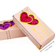 1pc玫瑰香皂花礼盒活动小礼物开业礼物，结婚伴手礼，香皂花仿真花