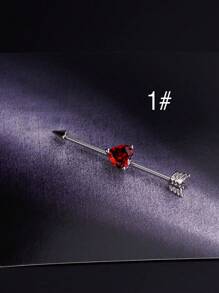 1pc Y2k Goth Skull Spider Industrial Piercing Jewelry 14G 316L Stainless Steel Chain Industrial Earrings For Women Halloween Heart Butterfly Industrial Bar Piercing Cartilage Helix Piercing Earrings Dragon Industrial Barbell Body Piercing Jewelry 38mm 1&1/2 Inch Industrial Piercing Bar For Halloween Gift Party Daily Wear Valentines