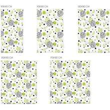 Ecommerc3 Store enrouleur translucide de taille 90x180 - Tissu de store numérique de taille 87x175 - Store enrouleur isolant thermique de couleur vert chaux - Multicolore - Voir 6