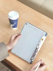 Bao da Apple Anime Girl Pad tương thích với IPad thế hệ 7/8/9 10,2 inch, Tương thích với Samsung Galaxy Tab A7 10,4 inch, Tương thích với Matepad 10,4/ Bao da Tab, Có giá đỡ bút, Hỗ trợ nắp tự động ngủ/thức - Nhiều màu - Xem 5