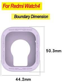 COOLIA 1 Vỏ bọc silicon, tương thích với Redmi Watch 4, Vỏ bảo vệ thay thế bằng silicon mềm chống rơi, Phụ kiện đồng hồ, Dành cho cả nam và nữ. - Đồng hồ Redmi 4 - Xem 11