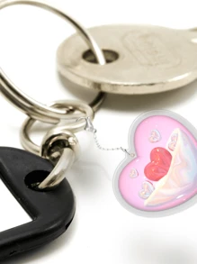 1pc Customized Acrylic Ornament For Keychain, Bag Decor Or Phone
