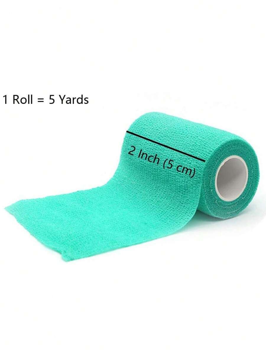 6/12/24 Rolls Self Adhesive Bandage Wrap,2" X 5 Yards Pet Wrap, Non