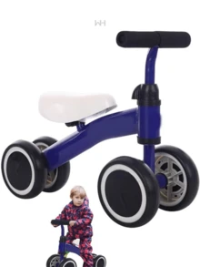 Triciclo Bicicleta sin Pedales, Juego y Juguetes para Niños, Juegos al Aire Libre, Diversión para niños - Multicolor - Ver 5