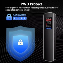 8G Digital Voice Activated Recorder Spy Dictaphone Audio MP3 Recording Device - Black - View 6