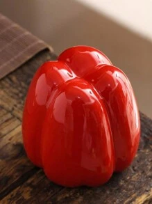 1pc Kitchen Canister With Lid For Yellow Chili Pepper Storage, Coffee Can, Ceramic Food Storage Container, For Coffee, Tea, Spices, Sugar, Nuts, Herbs - Multicolor - View 10