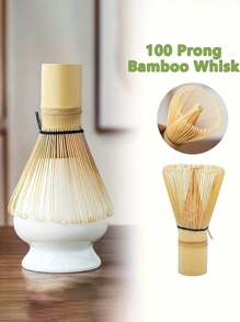 3 pièces/Ensemble Fouet à thé Matcha, Cuillère à thé Matcha, Combo de support à thé, Outils traditionnels japonais pour la cérémonie du thé Matcha, Coffret cadeau Rentrée des classes