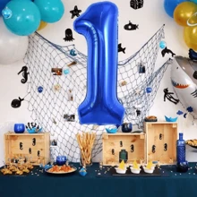 1 pezzo Palloncino numero in milar dorato jumbo da 40 pollici per feste di compleanni di uomini e donne, decorazioni per feste di anniversario, forniture per feste