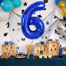 1 pezzo Palloncino numero in milar dorato jumbo da 40 pollici per feste di compleanni di uomini e donne, decorazioni per feste di anniversario, forniture per feste