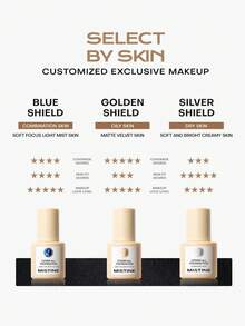 MISTINE 1入裝30g濕潤妝效全面遮瑕粉底液，36小時持久防水，適用於混合性肌膚，滋潤配方，防暗沉，色號LF110S適用於膚色較白至中等 - LF110S - 查看 8