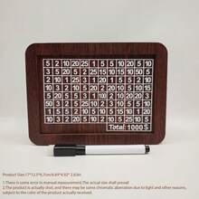 Wooden Piggy Bank With Digital Counter / Adult Large Savings Goal Money Box // Ideal Gift For Friends / High-Quality Wooden Coin Bank / Holiday Gift - Multicolor - View 9