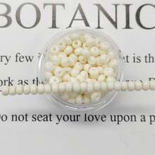 20g/Pack, Approx. 500pcs 3mm Solid Color Glass Seed Beads For DIY Jewelry Making - Multicolor - View 21