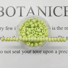 20g/Pack, Approx. 500pcs 3mm Solid Color Glass Seed Beads For DIY Jewelry Making - Multicolor - View 27