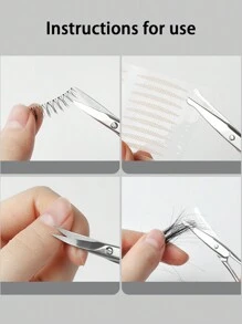 1 pieza Juego de tijeras de belleza profesionales de acero inoxidable con pinzas y tijeras pequeñas para cejas, pestañas y entusiastas de la belleza, que incluye un recortador de vello nasal con punta redondeada. Unisex, impermeable, que incluye tijeras de acero inoxidable para cejas, recortador de vello nasal con punta redondeada, tijeras para barba y belleza, tijeras de maquillaje con punta para pegatinas de cejas, recortador de vello nasal de acero inoxidable y tijeras para recortar cejas, pestañas y barbas.