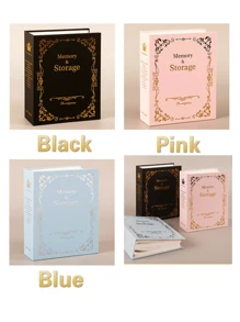 1Pc New 6-Inch 100 Page Plug-In Photo Album, Classic European Gold-Plated Cover, Used For Storing Photos, Suitable For Family Gifts, Birthdays, And Graduation Photos