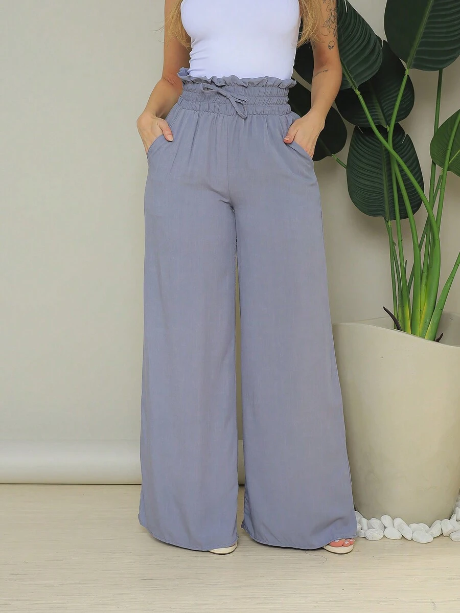 Women Pants - Xám - Xem 1