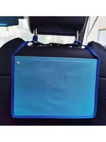 1pc Car Back Seat Tablet Holder, Compatible With Smartphones & Tablets, Rear View Mirror Mounted, Universal Tablet Holder With Transparent Touchable Cover, Kids Tablet Holder/Organizer - Multicolor - View 9