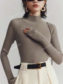 Elegant Turtleneck Pullover Sweater