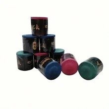 Tiza para taco de billar, polvo para taco de billar, accesorios de billar - Multicolor - Ver 7