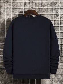 Men Sweatshirts - 黑色 - 查看 2