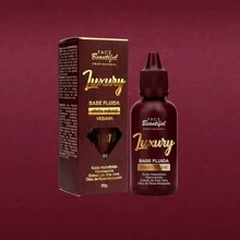 Vegan Fluid Foundation Natural Effect Face Beautiful - LUXURY - 03 - 查看 4