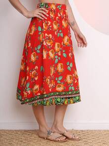 Women Skirts - Đỏ - Xem 3