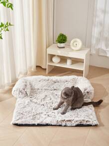 1 chiếc giường sofa góc phải bằng vải nhung chắc chắn cho chó, chuồng thú cưng có thể tháo rời và giặt được, giường chống trượt cho chó con, giường ấm áp cho mèo và chó nhỏ, vừa và lớn, giường sofa cho mèo trong nhà, đồ dùng cho chó, nuôi chó con, XL - Màu Khaki - Xem 16