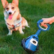 1pc Portable Pet Waste Picker, Dog Poop Scooper For Small And Medium Dogs, Outdoor  Cleaning Tool - Multicolor - View 7