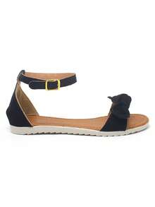 Women Flat Sandals - màu đen - Xem 2