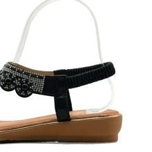 Women Platforms & Wedge Sandals - màu đen - Xem 4
